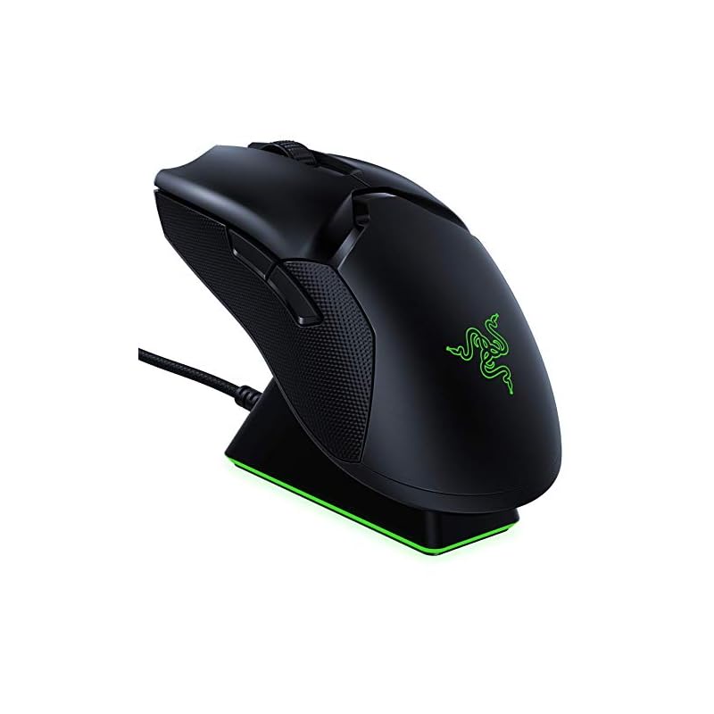 Razer เมาส์เกมมิ่งไร้สาย ความเร็วสูง น้ําหนักเบา 74G Focus+Sensor 20000Dpi 8 ปุ่ม พร้อมที่ชาร์จ Chro