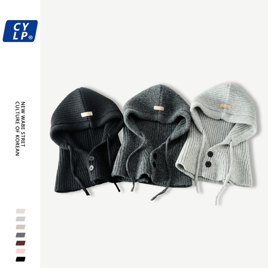 หมวก ผ้าวูลถัก ป้องกันหู ให้ความอบอุ่น แฟชั่นฤดูหนาว สไตล์เกาหลี สําหรับผู้หญิง - รูปที่ 4