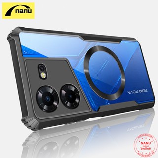 Nanu เคสโทรศัพท์มือถือ TPU แข็ง แบบใส กันกระแทก กันตก กรอบแม…