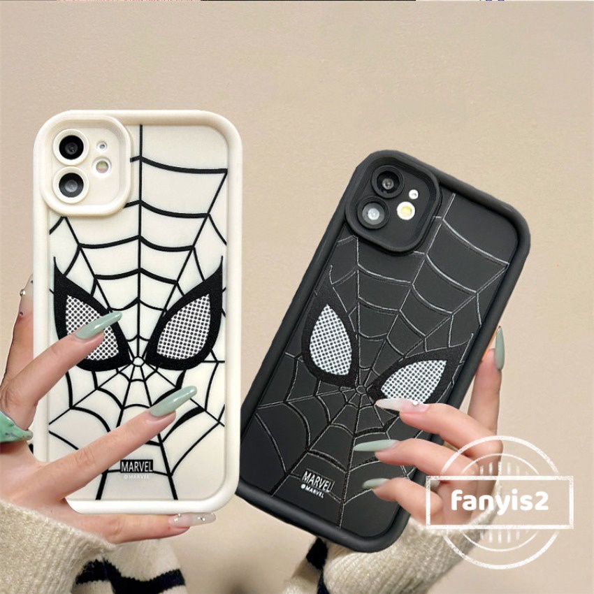 เคสโทรศัพท์มือถือแบบนิ่ม ลายการ์ตูนสไปเดอร์แมน สําหรับ OPPO A18 A38 A17 A16 A15 A57 A5S A3S A58 A5 A9 A52 A92 A31 A72 A78 A95 A76 A16K A54 A55 Reno 5 10 Pro Plus