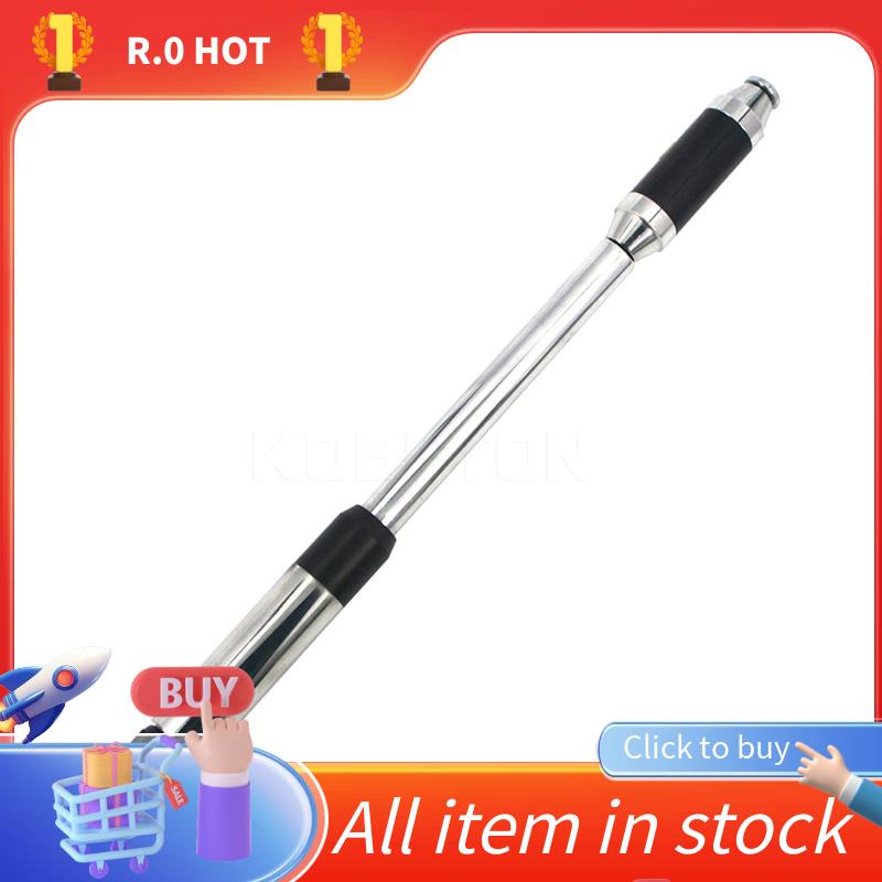RH770 BNC Dual Band 144/430MHz BNC Telescopic เสาอากาศวิทยุมือถือสําหรับเก็บเกี่ยว Kenwood Rated 3.7