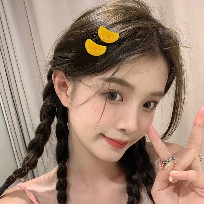 กิ๊บติดผม รูปการ์ตูนชีส สีส้มน่ารัก ขนาดเล็ก สีสันสดใส เครื่องประดับ สําหรับเด็กผู้หญิง จํานวน 1 ชิ้น