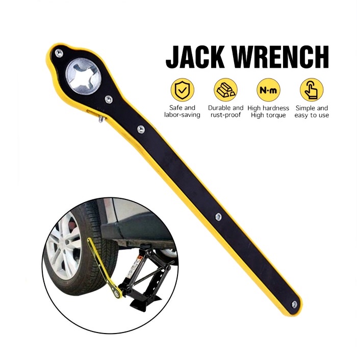 ProLift Scissor Jack & Ratchet ประแจ Combo - เครื่องมือยางโรงรถที่ดีที่สุด