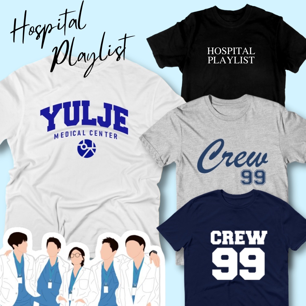 S-5XL Hospital Playlist| Medical Center YULJE | Crew 99 Unixshirt MX3