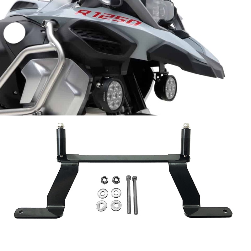 สําหรับ BMW R1200GS R1250GS R1200 GS LC ADV R 1250 GS ผจญภัย GSA รถจักรยานยนต์หมอกไฟ Led Bracket เสริมผู้ถือไฟสนับสนุน