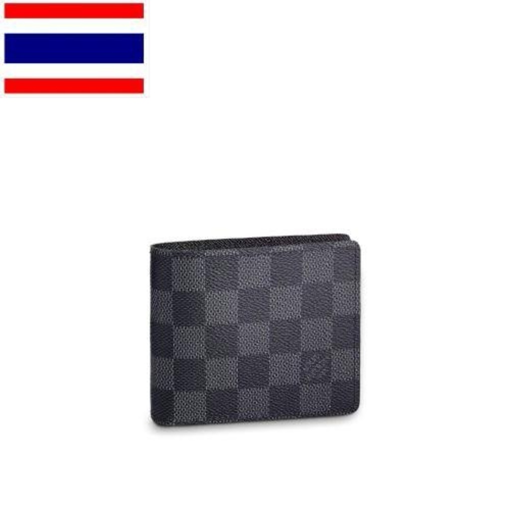 Lv Bag กระเป๋า Louis Vuitton Winter Men Wallet Slender N63261 Xvzr VAL1