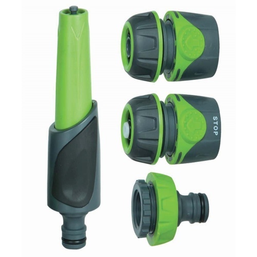 Tree O ชุดหัวฉีดน้ำ พร้อมข้อต่อสวมเร็ว 1/2-3/4 นิ้ว  รุ่น DY8025DL