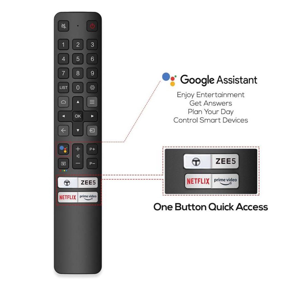 ใหม่ RC901V FMR5 เสียงรีโมทคอนโทรลสําหรับ TCL 65P615 65 นิ้ว 4K Ultra HD สมาร์ท Android LED โทรทัศน์
