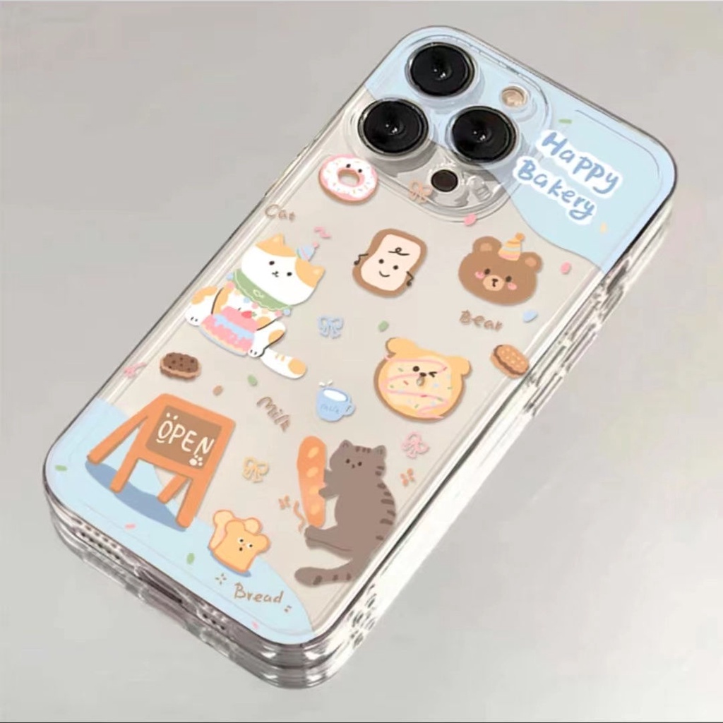 เคสโทรศัพท์มือถือ แบบนิ่ม ลายน่ารัก สําหรับ Apple Iphone 14 12 13 15promax 78p xs Z4LD