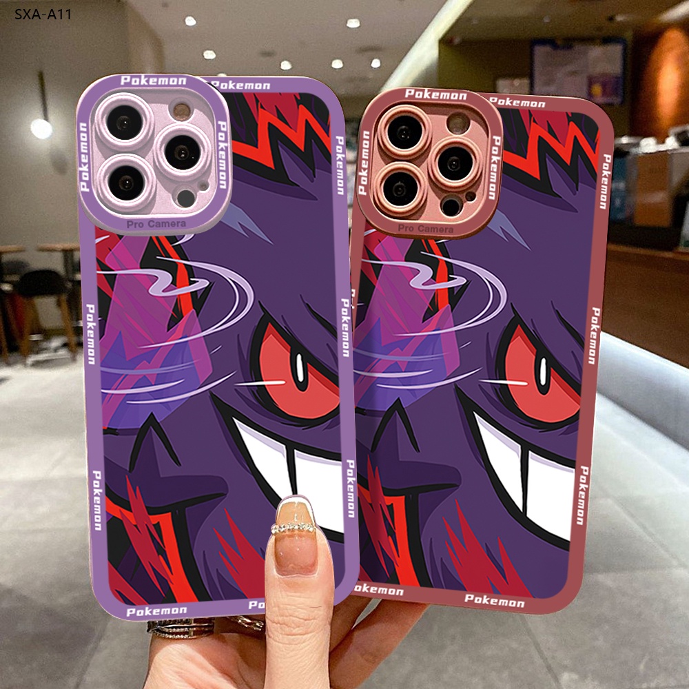 เข้ากันได้กับ Samsung Galaxy A11 A12 A31 A32 A42 A51 A71 4G 5G เคสซัมซุง สำหรับ Case Shockproof Sili