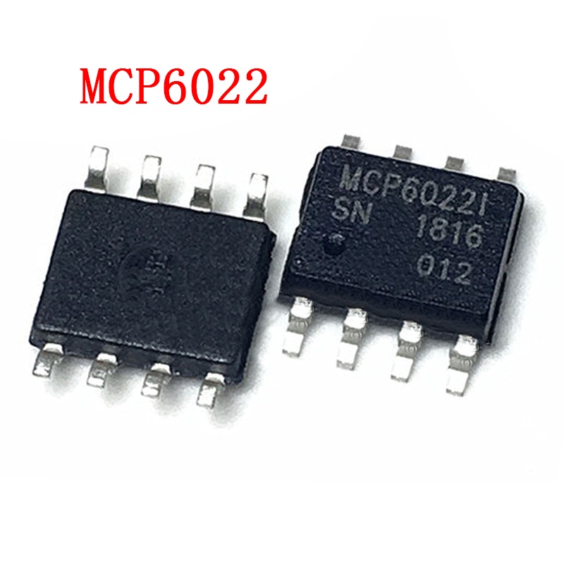 10 ชิ้น/ล็อต MCP6022-I/SN MCP6022-I MCP6022 SOP-8 IC ใหม่