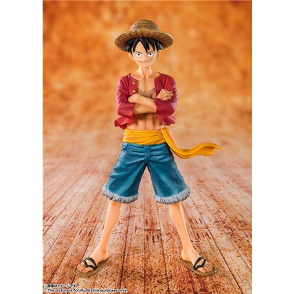 BFT Japan One Piece 20th Anniversary Luffy Figure Model Toys