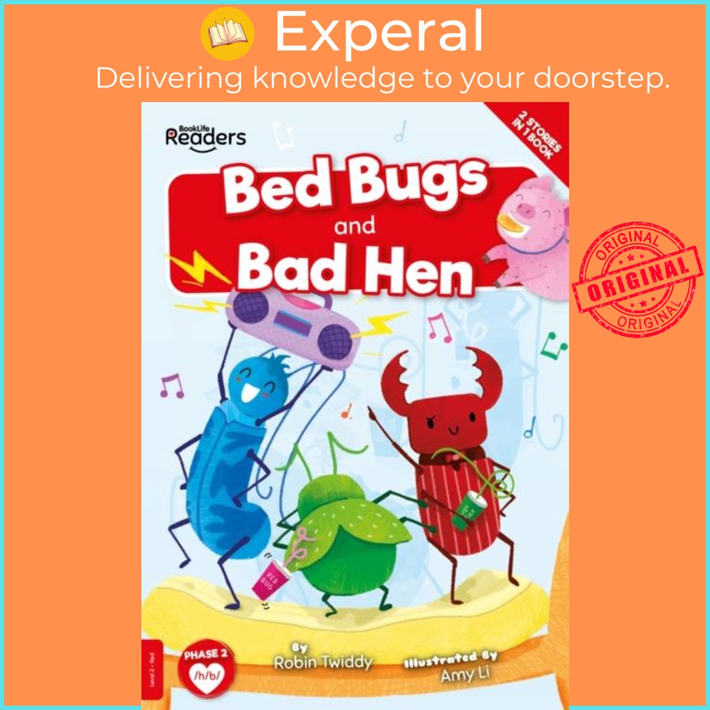 Bed Bugs & Bad Hen by Amy Li (ฉบับสหราชอาณาจักรปกอ่อน)