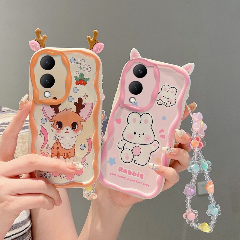 เคส vivo y17s เคสโทรศัพท์ tpu หูน่ารัก สําหรับ vivo y17s