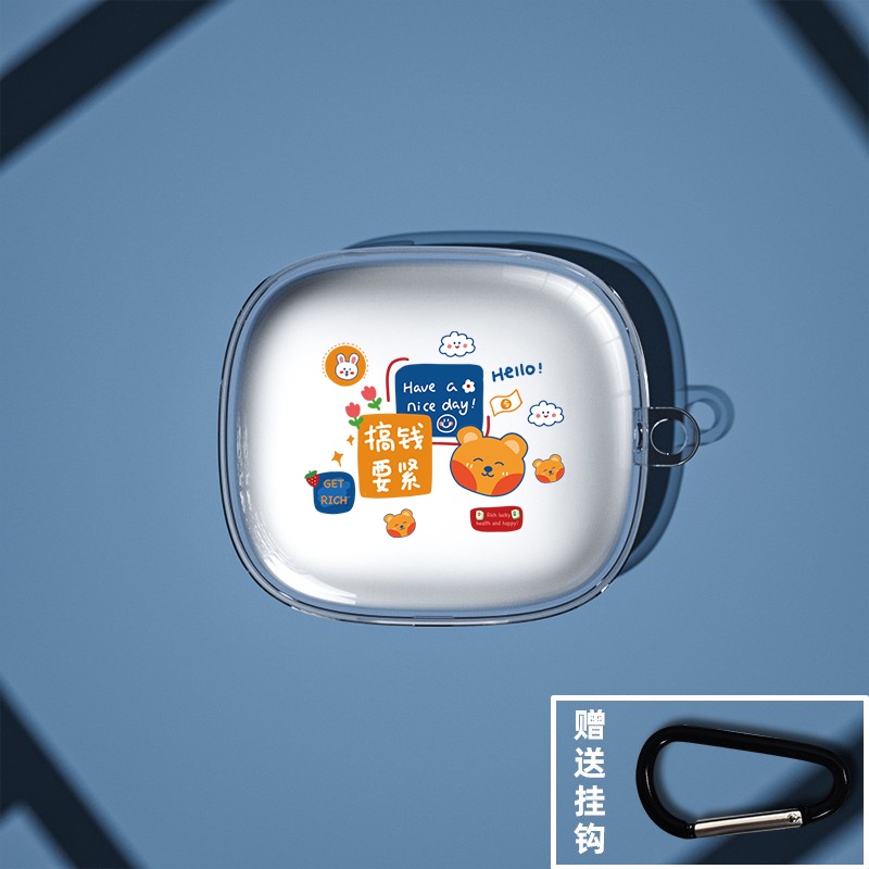 Stock Readytransparent Case เข้ากันได้กับ JBL Live Pro 2/JBL Live Pro + หูฟังฝาครอบป้องกัน