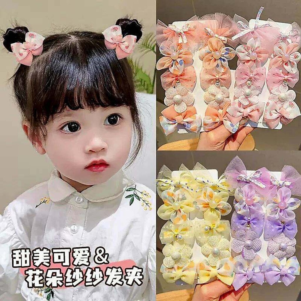 💗มาหยากิ๊ฟช้อป💗กิ๊บติดผม หวานละมุล น่ารัก แฟชั่นประดับผมเด็ก ขนาดตัวกิ๊บ 3 ซ.ม. แพ็ค 10 ชิ้นหุ้มด้วยผ้า อ่อนโยนต่อเส้มผม - รูปที่ 2