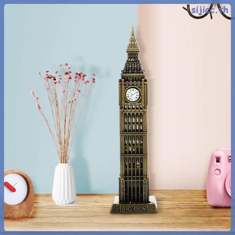 📦 Souvenirs โมเดล Big Ben นาฬิกาแขวนขนาดใหญ่ สำหรับตกแต่งบ้าน ของตกแต่งสถาปัตยกรรม