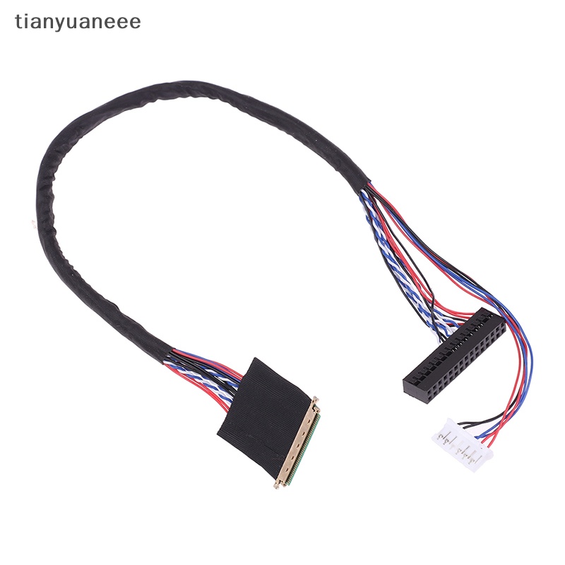 Tianyuaneee มาใหม่ สายเคเบิลหน้าจอ LED LCD LVDS 40 Pin 1 ช่อง 6 บิต สําหรับจอแสดงผล 1 ชิ้น