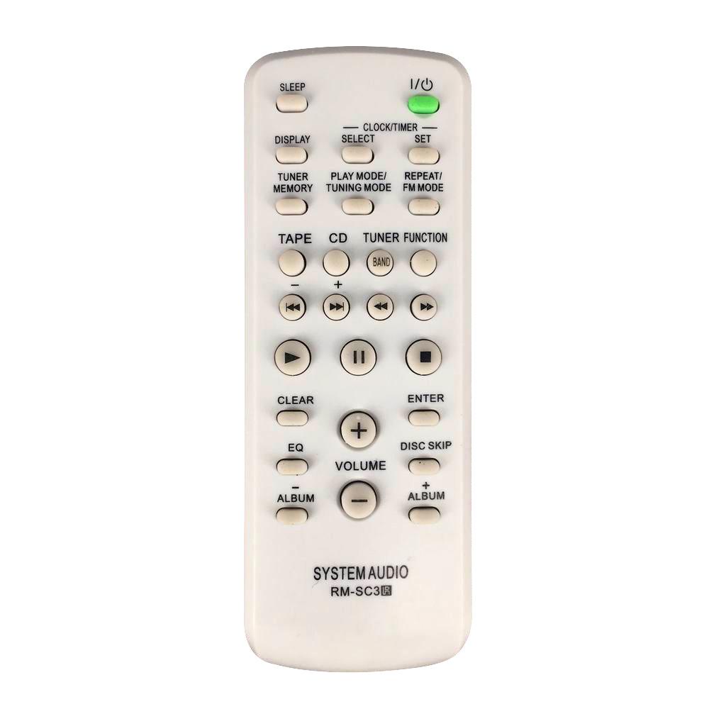 RM-SC3 ใหม่ระยะไกลสําหรับ RM-SC30 RM-SC50 สําหรับ SONY CD HIFI ระบบเสียง MHC-RG29 MHC-RG490S CMT-U1 