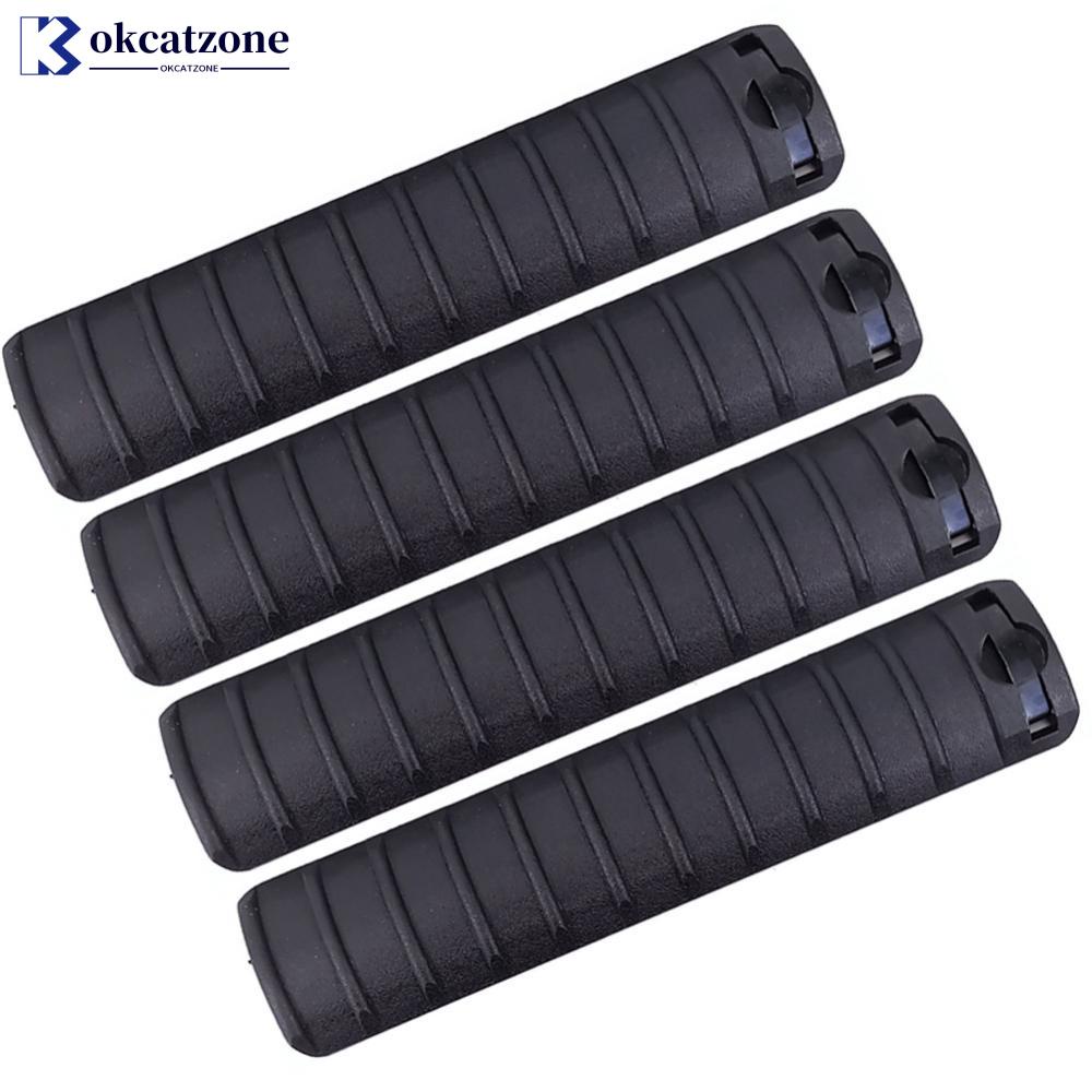 Okcatzone แผงแฮนด์การ์ดยุทธวิธี แบบยาว 20 มม. สําหรับ KAC M4 AR15 M16 416 F3L6 4 ชิ้น ต่อชุด
