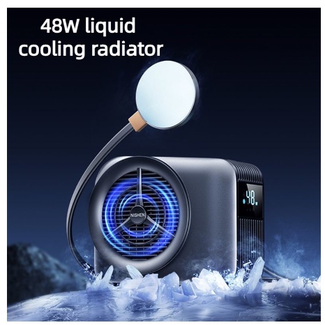 Nisheng 48W ของเหลว ระบายความร้อน โทรศัพท์มือถือ หม้อน้ํา แท็บเล็ต โทรศัพท์มือถือ เฉพาะ ไอซิ่ง แม่เหล็ก แบบพกพา ระบายความร้อน ของขวัญ