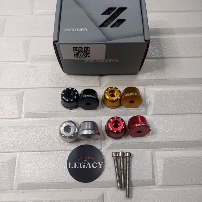 Bar End Balancer ZEGNA Mdl Tony Universal Vespa Sprint Primavera S LXV GTS Yamaha Suzuki Honda