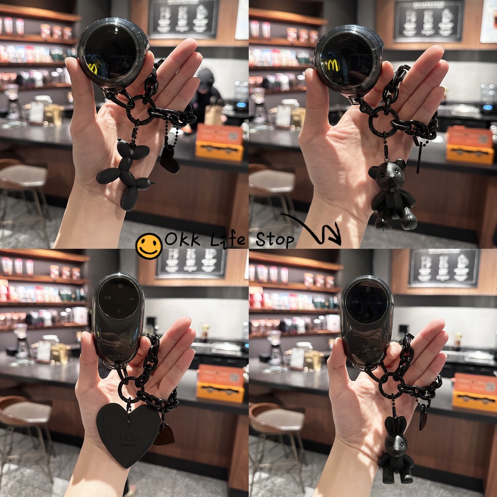 OKK Life Stop(A117)เคสรีโมทรถ NETA ทรงใบไม้ แบบบางพิเศษเข้ารูป สวยงาม สัมผัสบางเบา ปกป้องรีโมท วัสดุ TPUอย่างดี