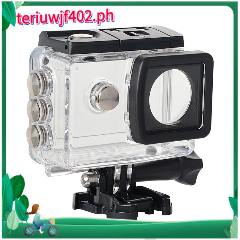 【●ที●SJ5000 เคสกันน้ํา 30M ดําน้ําสําหรับ SJCAM SJ5000/SJ5000 WIFI/SJ5000 Plus/SJ5000X Elite Action 