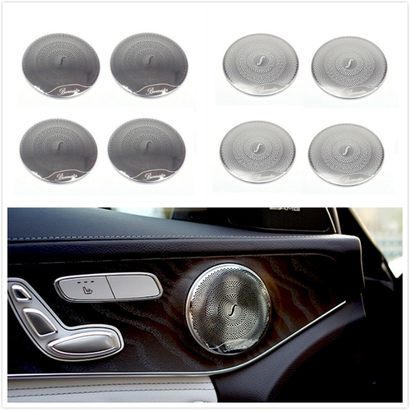 4ชิ้นสำหรับ Mercedes Benz E Class W213 /c Class W 205ฝาครอบลำโพง