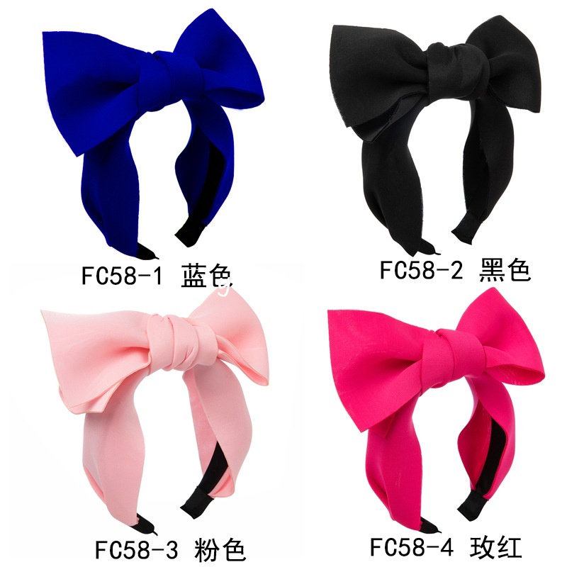 ที่คาดผม ประดับโบว์ ขนาดใหญ่ ลายหัวกะโหลก และดาวน่ารัก - รูปที่ 3