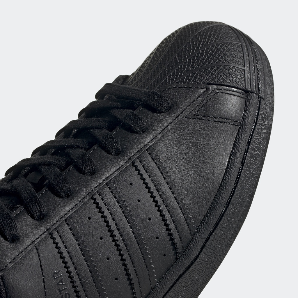 adidas ORIGINALS Superstar Shoes Men Black Sneaker EG4957