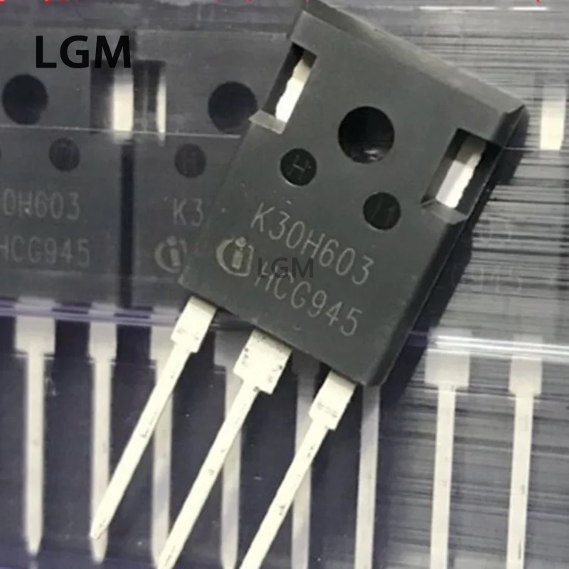 ทรานซิสเตอร์ IGBT K30H603 IKW30N60H3 TO-247 IKW30N60 TO247 30N60H3 600V 30A 5 2 1 ชิ้น