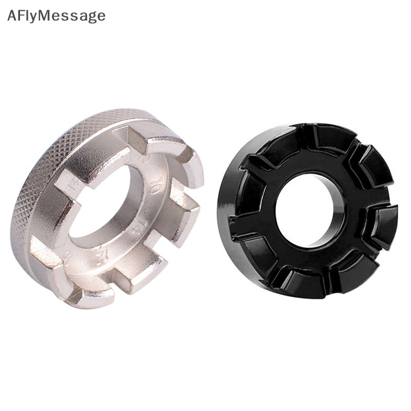 AFl Spoke หัวนมประแจ 8 Way Groove จักรยานล้อ Rim Adjuster Multitool ซ่อมบริการเครื่องมือ Key จักรยานเครื่องมือขี่จักรยาน TH
