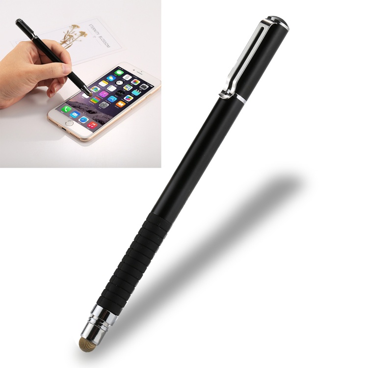 2 in 1 ปากกาสไตลัส หน้าจอสัมผัส ทรงกลม บาง อเนกประสงค์ สําหรับ iPhone iPad Samsung และสมาร์ทโฟน และแท็บเล็ตพีซี