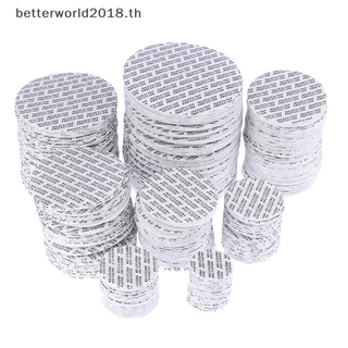 [betterworld2018] 200 ชิ้น Self-กาวโฟมความดัน Sensitive Seal Lining Tamper ทนซีลสําหรับขวดเครื่องสําอางหม้อขวด 20 มม.-82 มม. [TH]