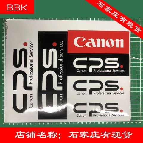 พร้อมสต็อก Canon CPS Sticker Nikon NPS Sticker Sony PRO Sticker LOGO Sticker Camera Lens Flat Sticker 1215hw