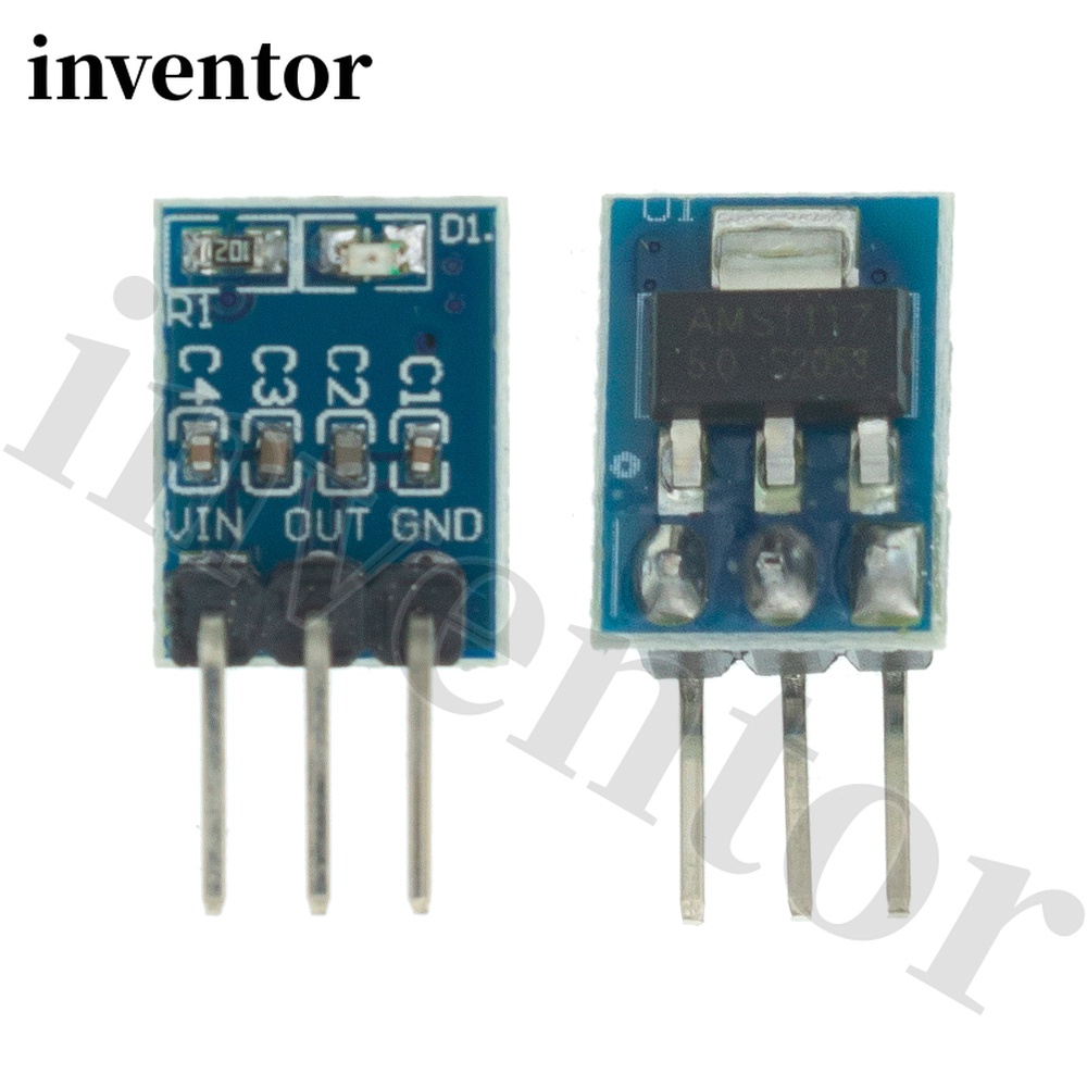 Ams1117-3.3 5.0 5V เป็น 3.3V DC-DC โมดูลพาวเวอร์ซัพพลาย 800MA ปรับแรงดันไฟฟ้าอัตโนมัติ ราคา ถูกที่สุด ดีลบีเคเค แกลเลอรีภาพที่ 3
