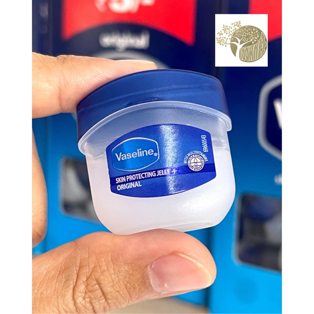 Vaseline 5g original วาสลีน ปิโตรเลียม เจลลี่ ช่วยฟื้นบำรุงผิวแห้ง✨🇮🇳นำเข้าจากอินเดีย✨