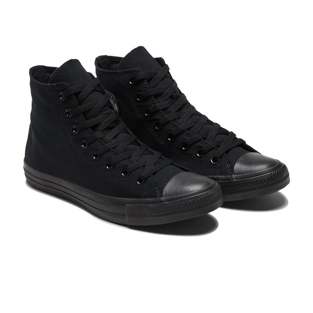 Converse All Star Classic Hi-pure black all black Converse classic ankle boots buy one get one free
