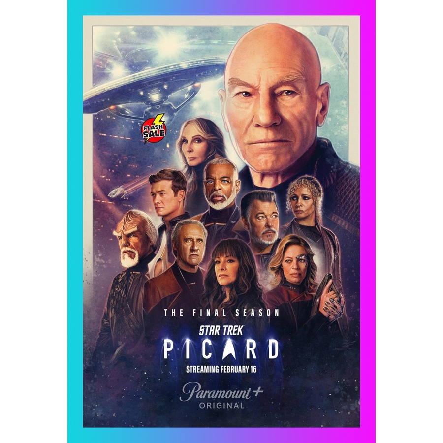 DVD Star Trek Picard Season 3 (2023) สตาร์ เทรค พิคาร์ด ปี 3 (10 ตอน) ซีรีส์ฝรั่ง เสียง ไทย/อังกฤษ | ซับ ไทย/อังกฤษ