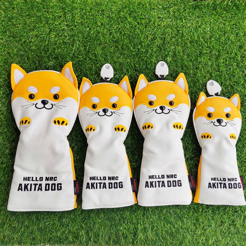 ฝาครอบหัวไม้กอล์ฟ สำหรับไม้เหล็กและไม้ไม้ Golf Club Head Cover