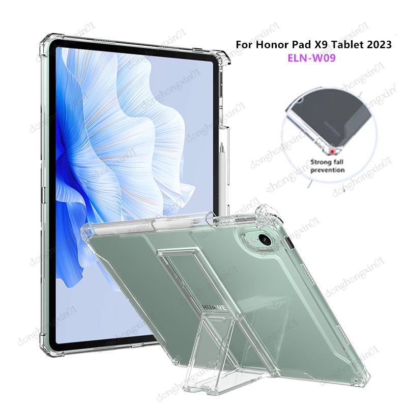 เคสใส พร้อมช่องใส่ปากกา สําหรับ Huawei Honor Pad X9 11.5 นิ้ว 2023 ELN-W09 ELN-L09 Honor Pad X8Pro 1