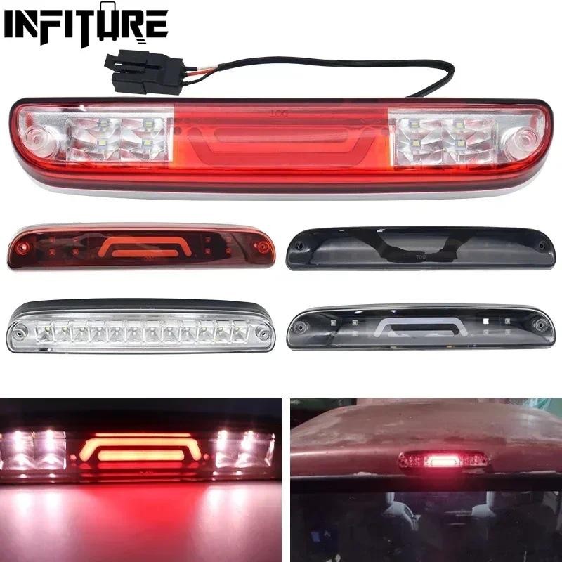 ด้านหลังที่สาม 3rd สูงหยุดไฟเบรคสําหรับ Ford Ranger 1993-2011 F250 F350 F450 F550 Cargo DRL เพิ่มเติมด้านหลัง High Mount LED