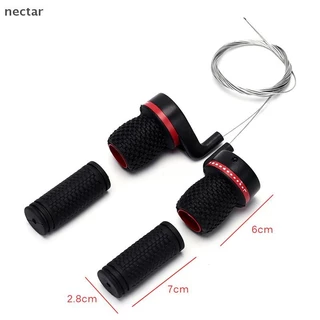 TAR 1 คู่ Twist Gear Shifters Bike Grip Speed Derailleur อะไหล่ N