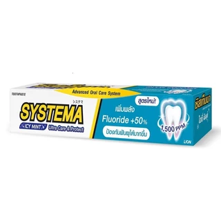 Systema ซิสเท็มมา ยาสีฟัน อัลตร้า แคร์ แอนด์ โพรเทคท์ สปริง มินต์ 140 กรัม