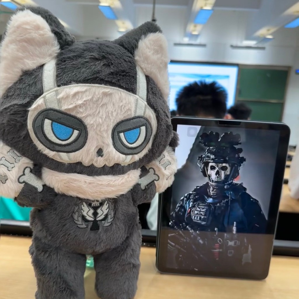 ตุ๊กตาผ้าฝ้าย Call Of Duty Ghost ขนาด 30 ซม. ของขวัญสำหรับเพื่อน