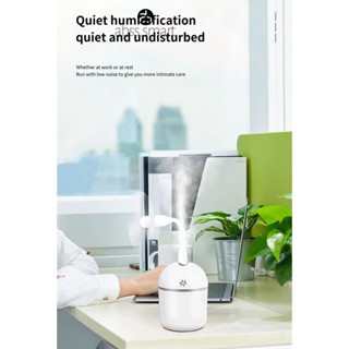 Air Humidifier อัลตราโซนิคมินิน้ำมันหอมระเหย Diffuser แบบพกพา Sprayer USB เครื่องฟอกอากาศสำนักงาน LED Night Light TECH3