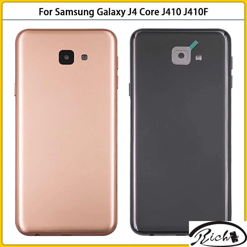 ใหม่ เคสแบตเตอรี่ด้านหลัง พร้อมเลนส์ แบบเปลี่ยน สําหรับ Samsung Galaxy J4 Core J410 J410F SM-J410F/D
