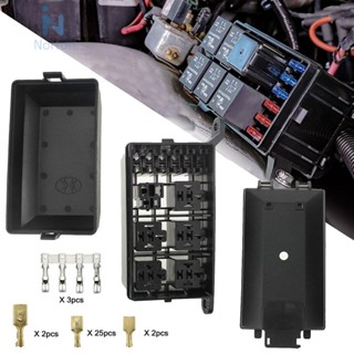 กล่องฟิวส์ DC 12V รีเลย์ 6 ทาง และกล่องฟิวส์ 6 ช่อง สําหรับรถยนต์ [Norton.th]