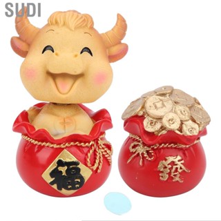 Sudi Resin Cute Ornament Fortune Collection Automotive Dashboard Decoration Universal for Car Interior